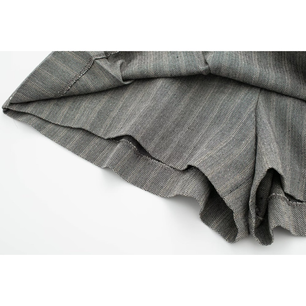 Set Áo Sát Nách Cổ Chữ v + Quần Đùi Lưng Cao Thời Trang 950024