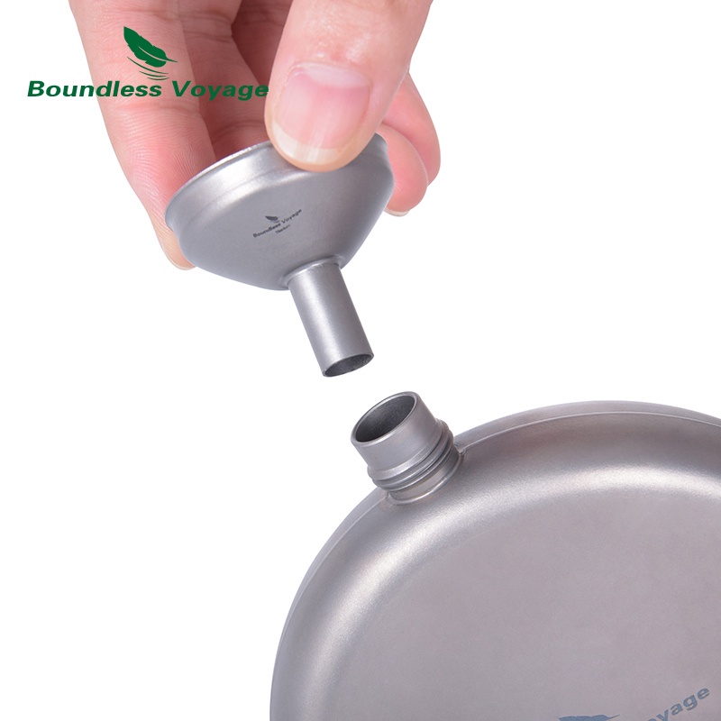 Phễu Kim Loại Titan mini Rót Rượu / Dầu Nhỏ Gọn Không Gây Chậm
