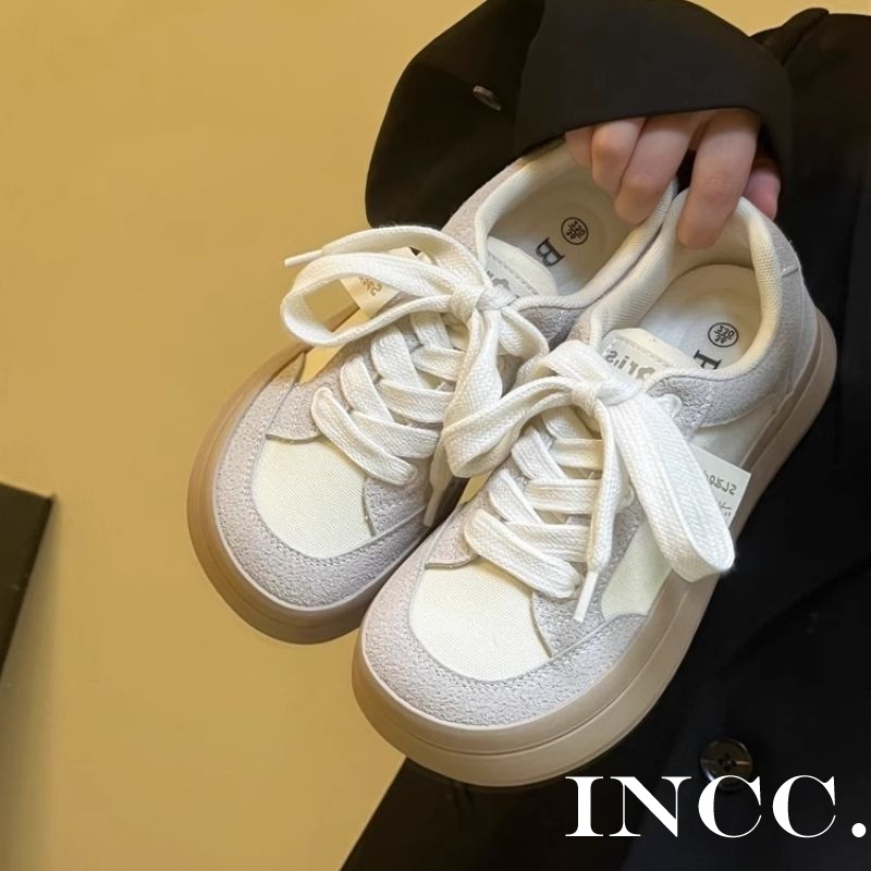 Giày thể thao nữ JIBEIS JIBEISI FYD2390VW7 37Z230912 đáy dày thoáng khí xu hướng thời trang mới 2023