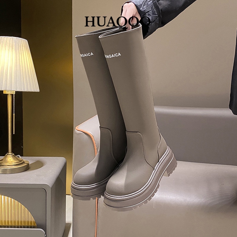 Bốt nữ KaBaiQi FMT2390VJT37Z230912 phong cách retro thời trang cá tính