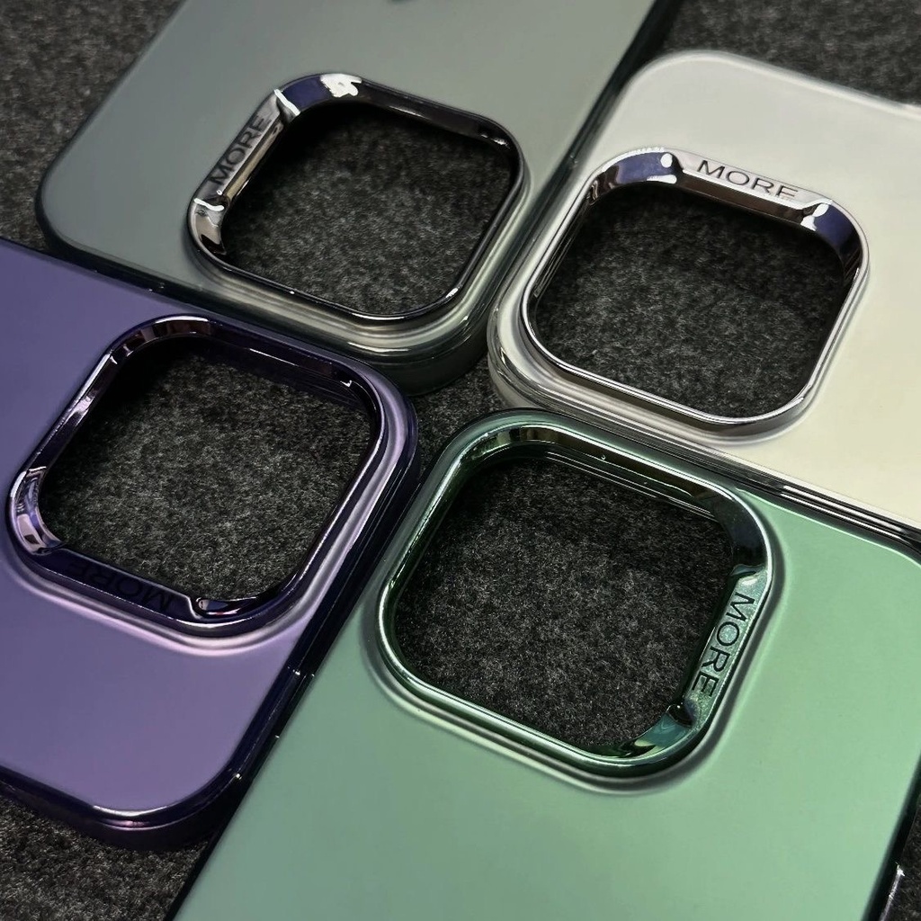 Ốp Điện Thoại acrylic Cứng Chống Sốc Mặt Nhám Cho iphone 14 pro max 11 12 13 pro max 14pro pro max