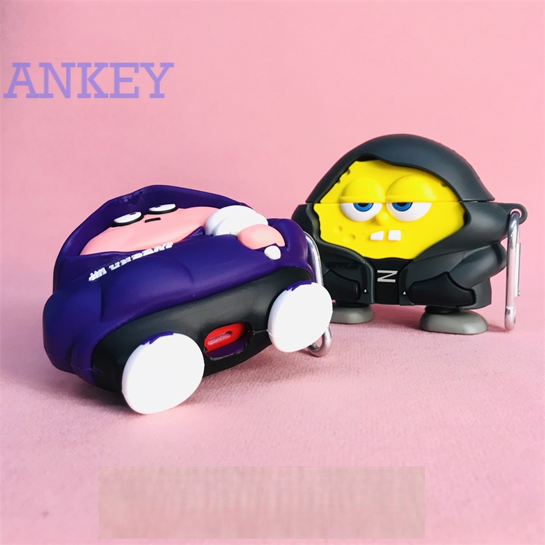 For Beats Studio Buds + Case Protective Buds+ silicone Cute Cartoon Covers Bluetooth Earphone Shell Headphone Portable