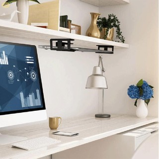 【VARSTR】Compact Under Desk For Laptop Mount 3PCS Set for Space Saving For Laptop Storage