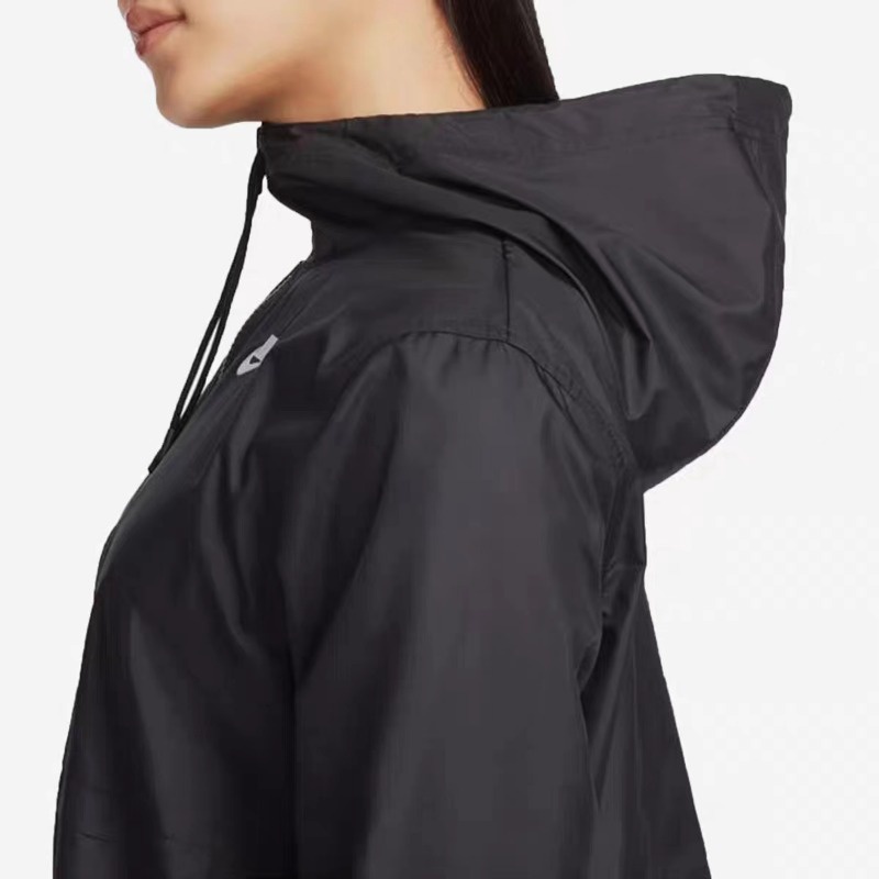 Nike Áo Khoác Có Mũ Thêu logo Thời Trang Cá Tính Cho Nữ