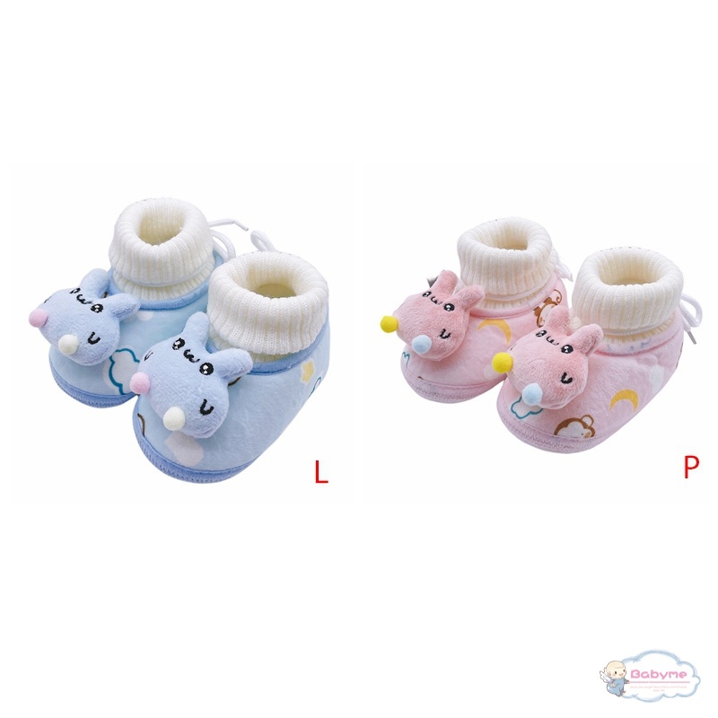 Giày Boot MềM MạI ẤM ÁP Cho Bé Sơ Sinh  ​Giày Mùa Đông Lót Lông Cho Bé