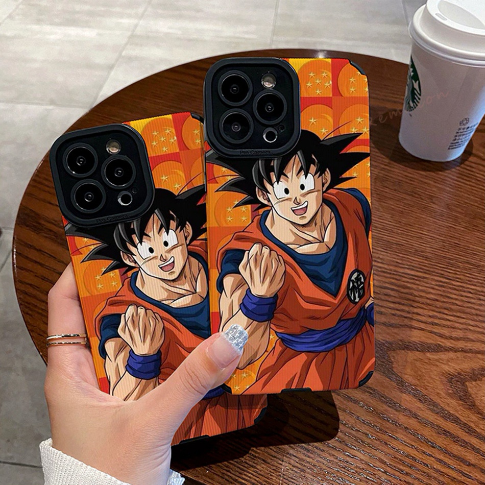 Ôp Điện Thoại Silicon Dẻo Họa Tiết dragon ball Cho iphone 15 11 12 13 14 pro max 11pro 13pro 7 8 plus x xr xs max se 2020 Ốp