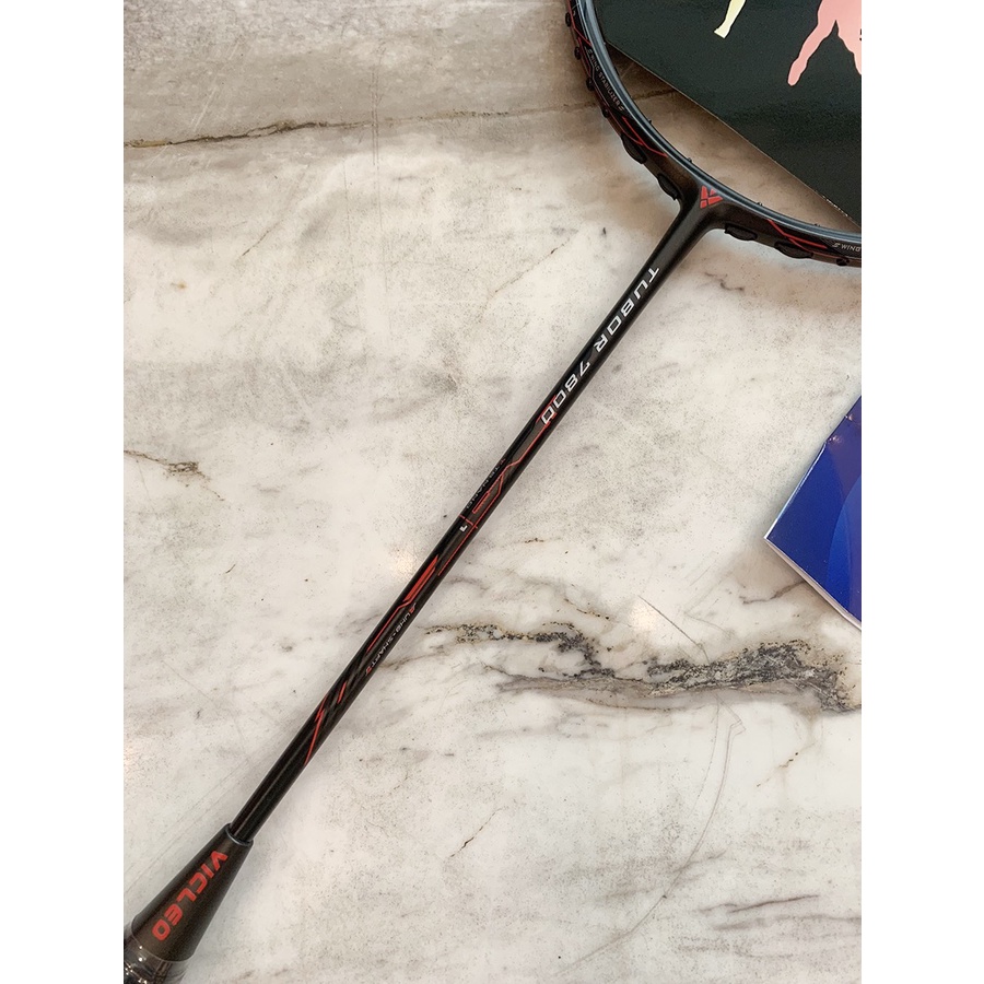 Vợt cầu lông Vicleo 3D Turbo 7800 carbon Chính hãng Tặng căng dây+quấn cán vợt
