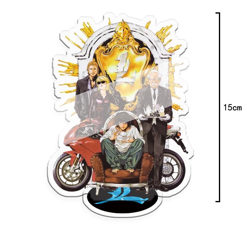 Mô hình Standee DEATH NOTE L Lawliet anime chibi acrylic standee trưng bày trang trí decor góc học tập để bàn