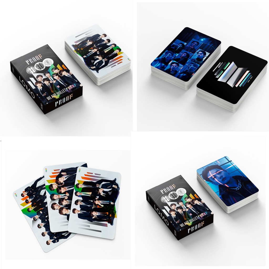 Set 55 Tấm Ảnh Lomo Card Nhóm Nhạc BTS
