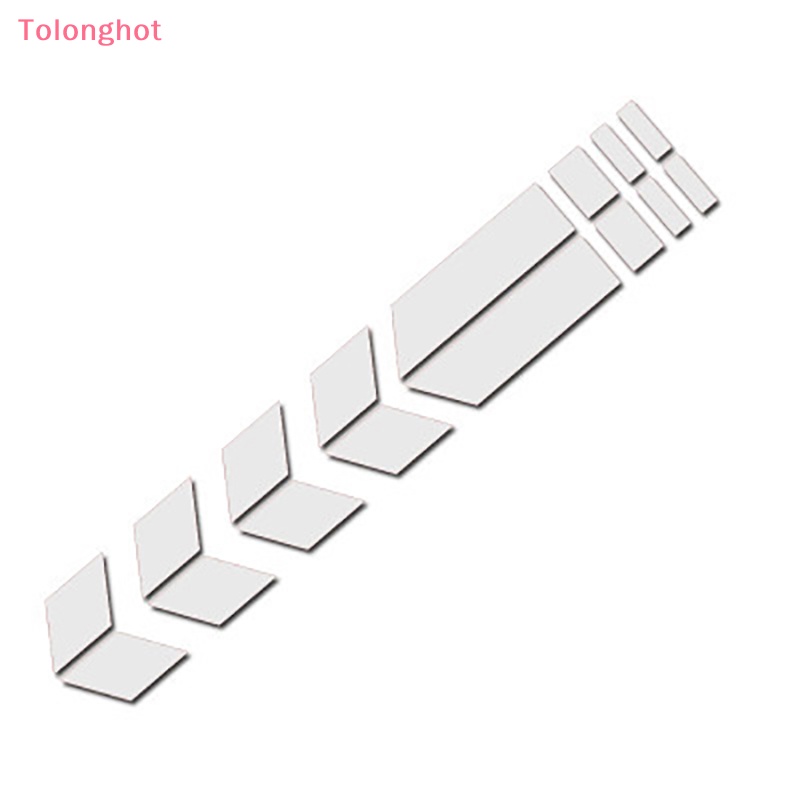 FENDER Tolonghot > Đề Can Phản Quang Cảnh Báo Chống Thấm Nước Hình Mũi Tên Xe Máy / Xe Hơi Thông Dụng