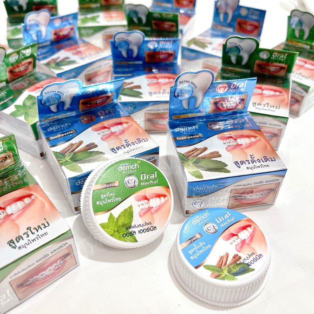 Kem tẩy trắng tăng Derrich Oral Herbal Thái Lan