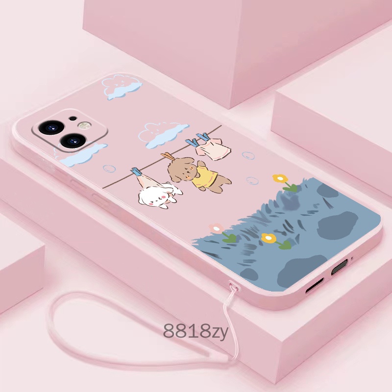 Ốp lưng iphone 11 iphone 11 pro iphone 11 pro max Ốp Điện Thoại tpu silicone Mềm Chống Rơi Vỡ In Hình Dễ Thương Kèm Dây Đeo Cho iphone 11 iphone 11 pro iphone 11 pro max