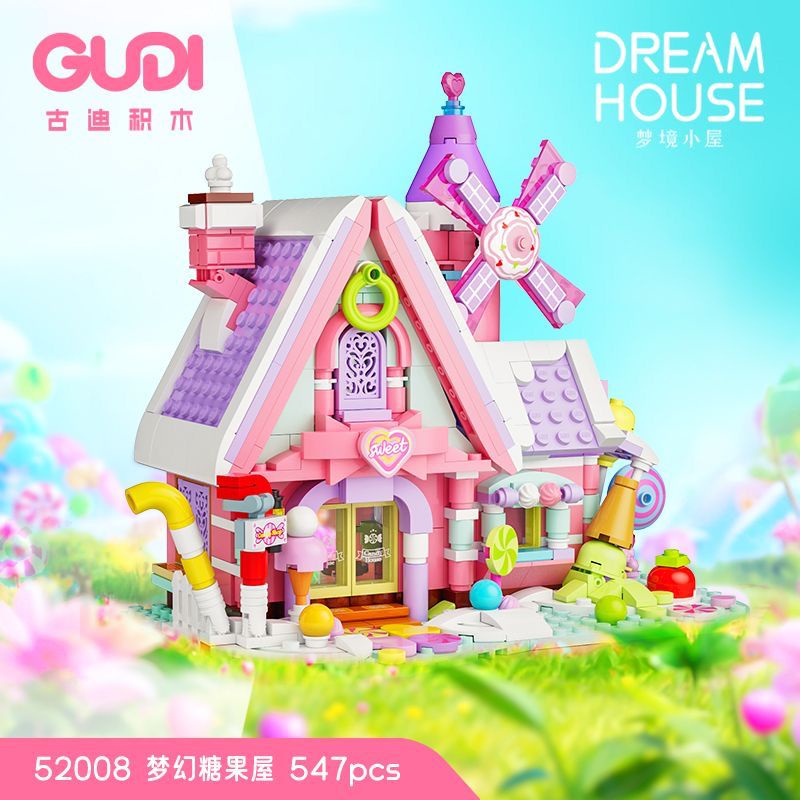 Bộ Đồ Chơi Lắp Ráp Ngôi Nhà Quán Cà Phê Nhỏ Xinh Xắn