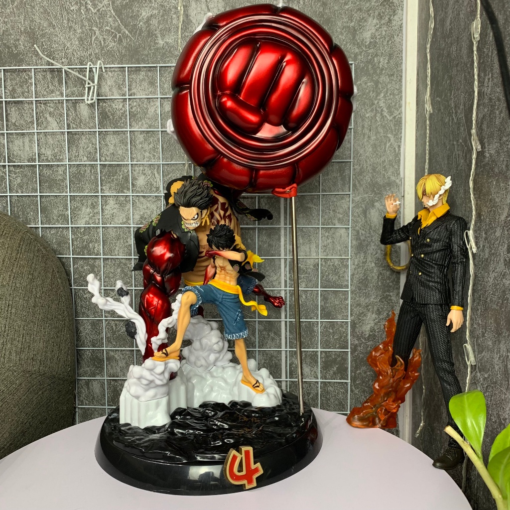 Đồ chơi mô hình Luffy Gear 4 bản tay to 52cm -  One Piece SẴN HÀNG
