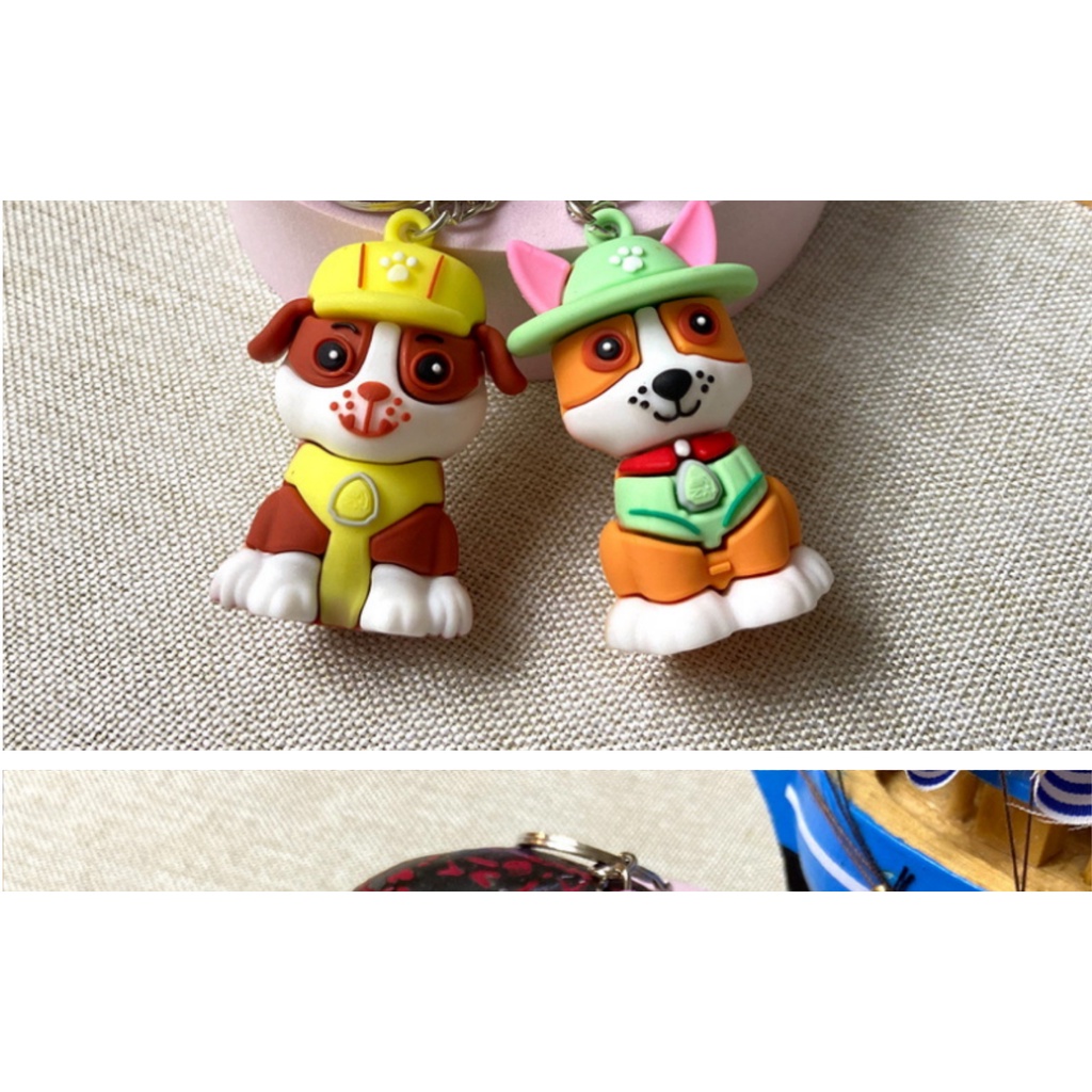 Móc Khóa Hình Chú Chó patrol Ngộ Nghĩnh Đáng Yêu