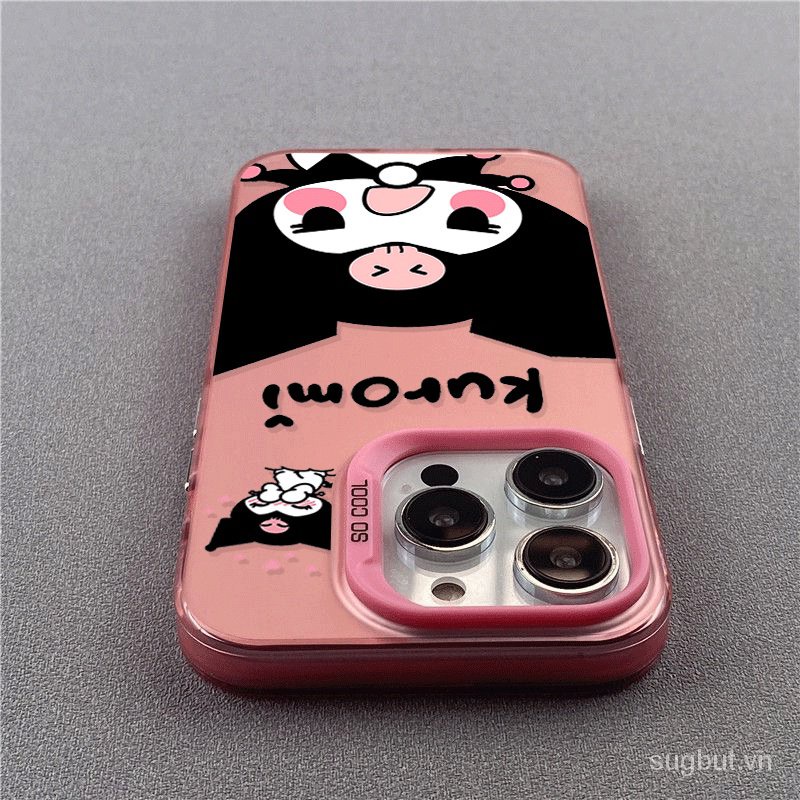 Dễ Thương Ốp Điện Thoại In Hình kuromi Cho iphone 15promax 15pro 15 14 13 12 11 pro max 14promax 13promax 11promax xr xsmax 7 8 plus
