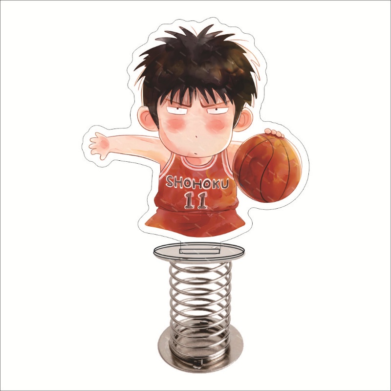 Nhân Vật Miyagi Ryota Hisashi Mitsui Trong Slam Dunk Lắc Lò Xo Bằng Acrylic Dễ Thương Để Bàn Trang Trí