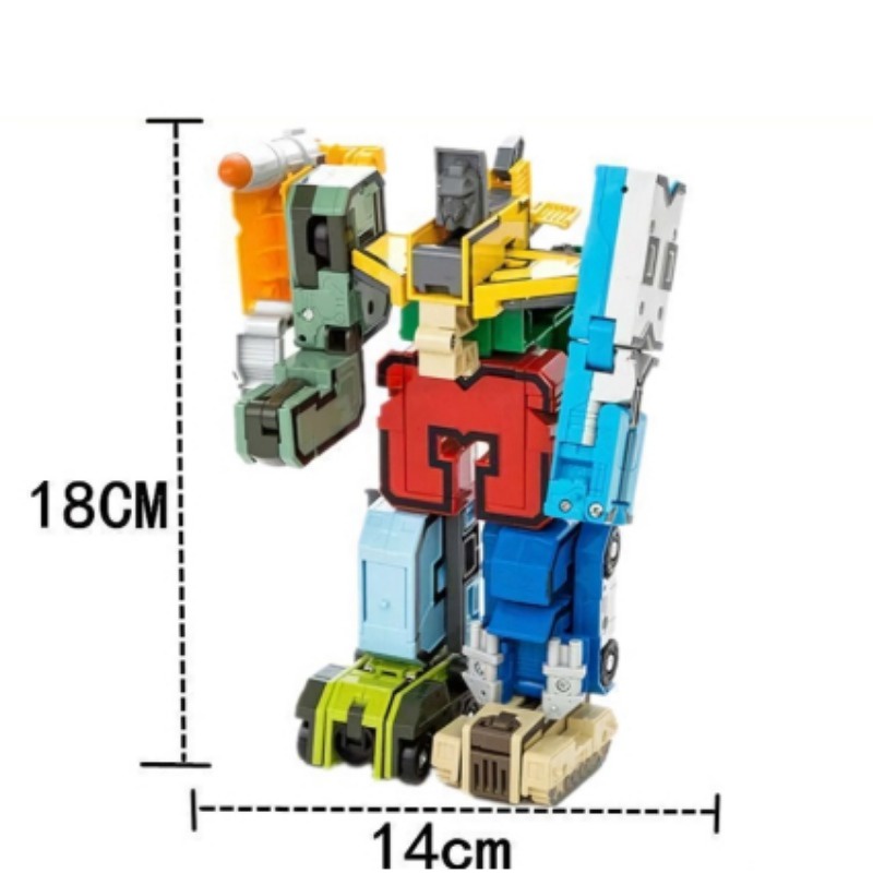 Đồ Chơi Lắp Ráp robot Biến Hình Xe Hơi