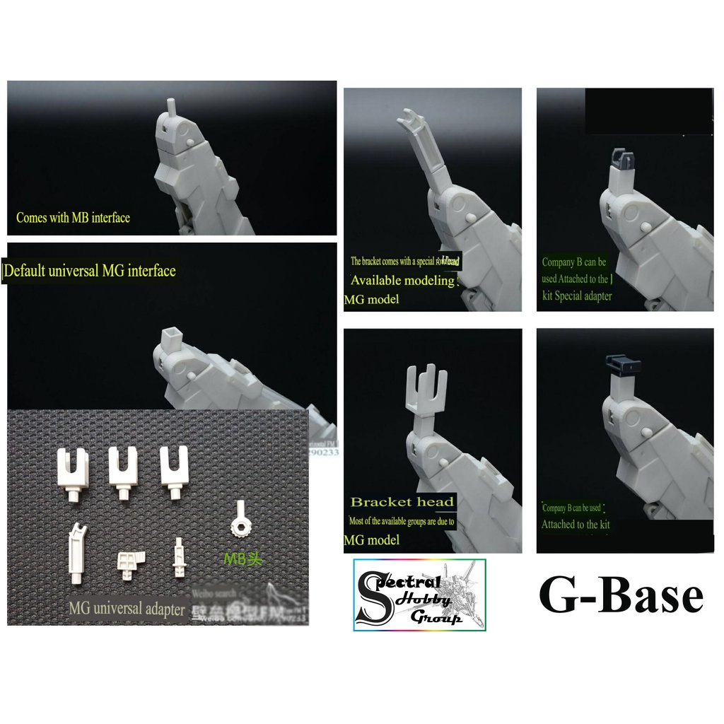 Đế giá đỡ mô hình Action base 1/100 MG HG RG ver MB Astray Red Blue Frame