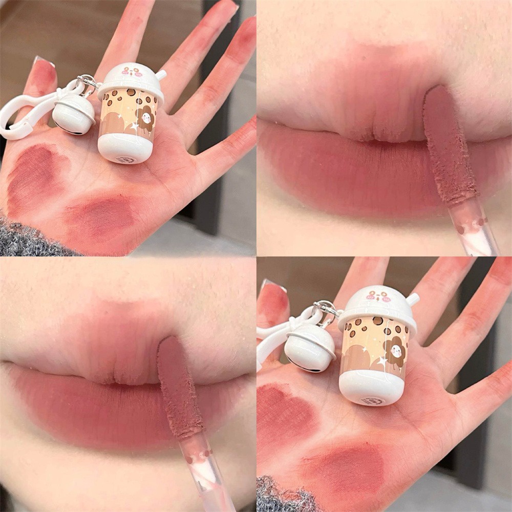 ⭐IN STOCK Son dưỡng ẩm giữ lớp trang điểm thoải mái Son trắng toàn thân Matte Lip Glaze Silky Velvet Lip Glaze Air Lip Glaze ⭐cocomall12