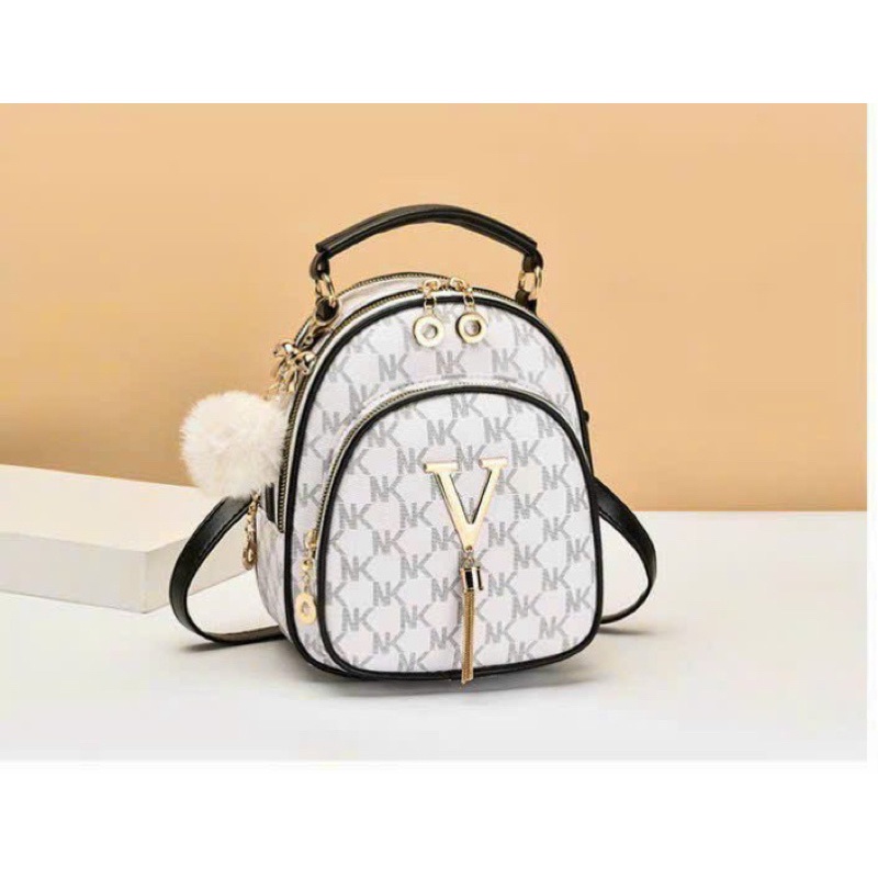 Balo mini NK khoá V hàng thời trang xinh xắn dễ thương