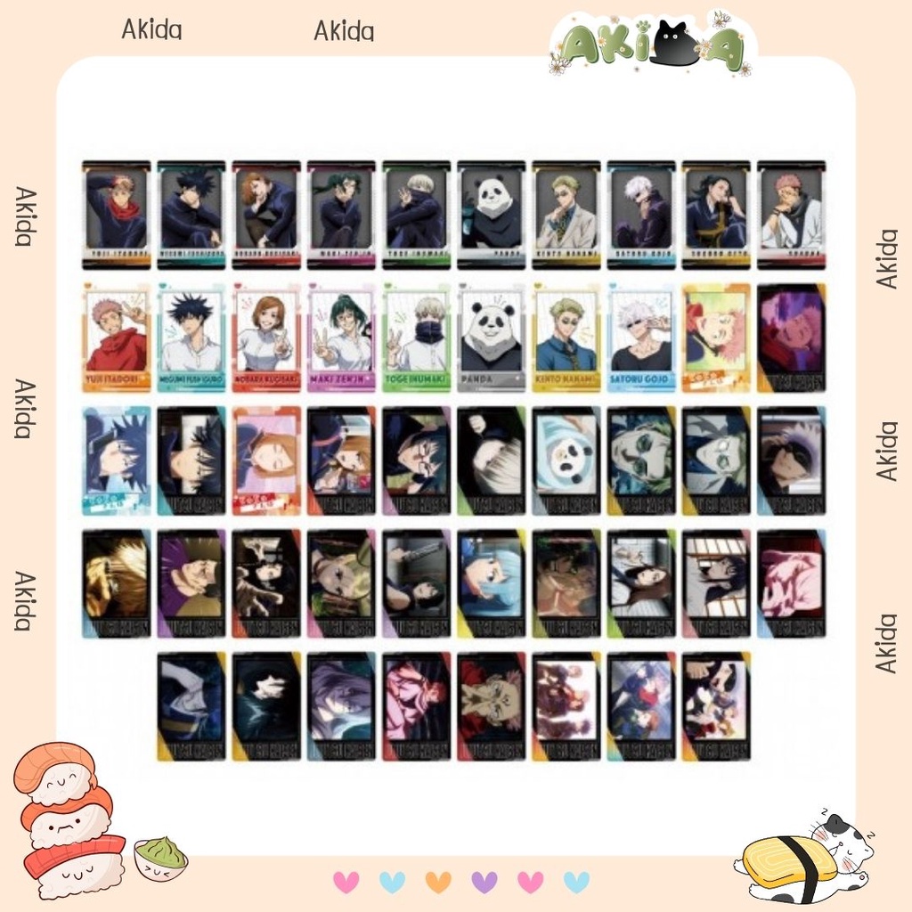 Pack random / Thẻ nhân phẩm - snapmide vol 2 - Jujutsu kaisen