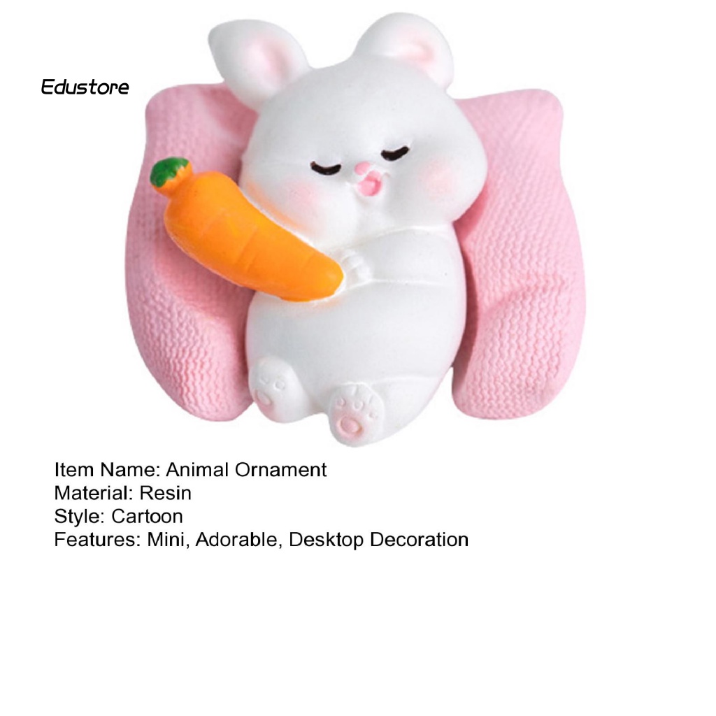 Đồ Trang Trí Ngủ resin Chống Phai Màu Hình Động Vật Dễ Thương Cho Xe Hơi Chó Mèo Heo Thỏ Lý Tưởng