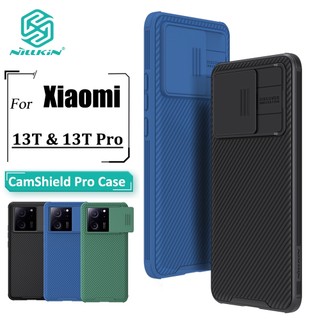 Ốp điện thoại NILLKIN Camshield Pro TPU+PC chống sốc có nắp trượt bảo vệ camea cho Xiaomi 13t/13T Pro