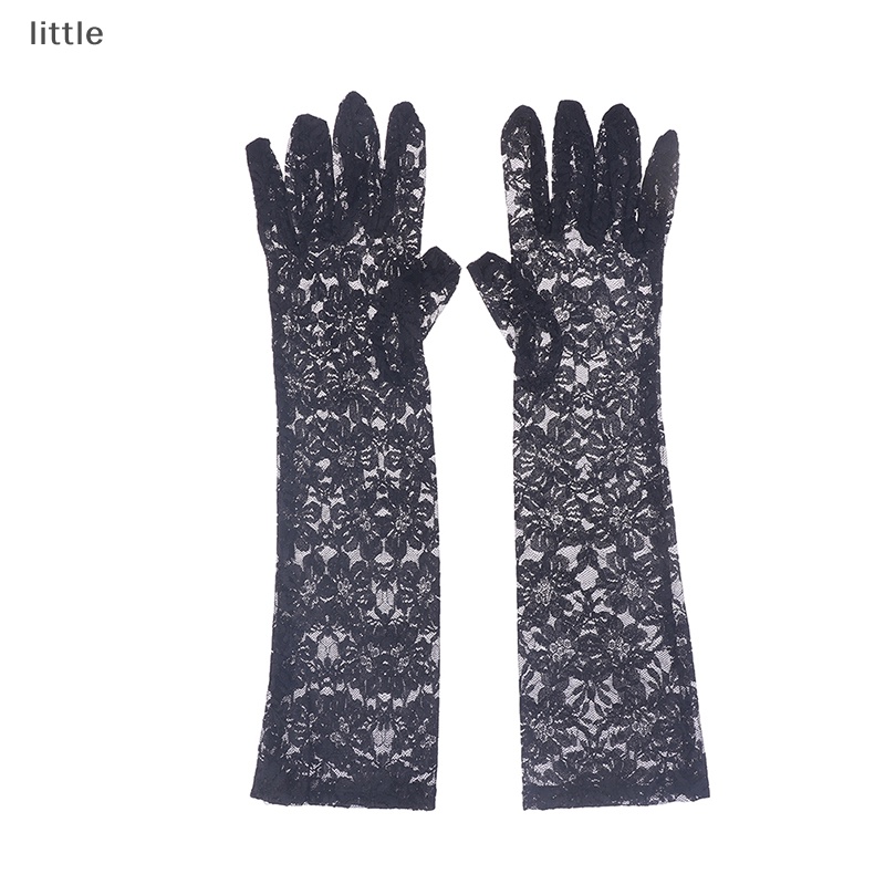 1 Đôi Găng Tay Ren Lưới Quyến Rũ Cho Nữ