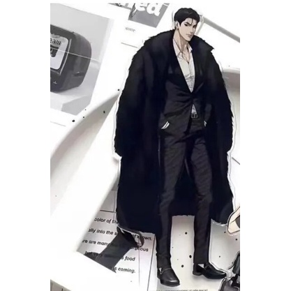 Mô hình Standee Anime Thiếu niên sò Pearlboy Dooshik BL Hàn Manhwa Jin Joo Ha Phụ kiện trang trí để bàn góc học tập