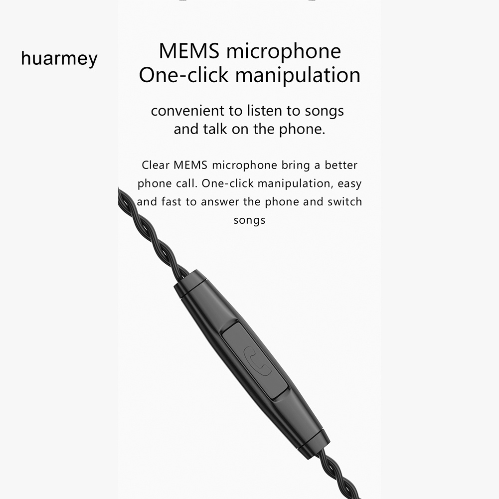 Tai Nghe Nhét Tai Thể Thao huarmey blon bl03 Jack 35mm Âm Thanh Sống Động