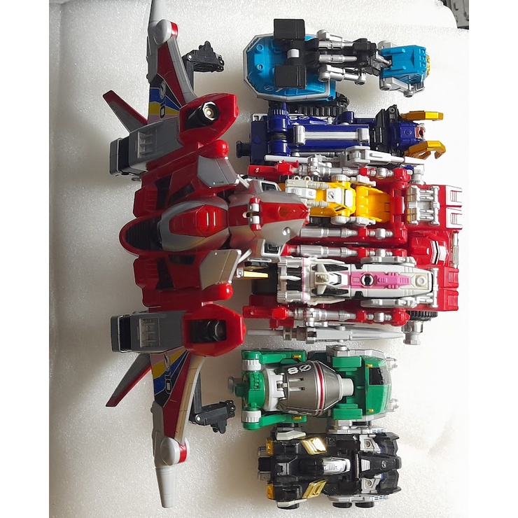 Đồ Chơi Mô Hình DX Gattai Hàng Used Siêu Nhân Super Sentai