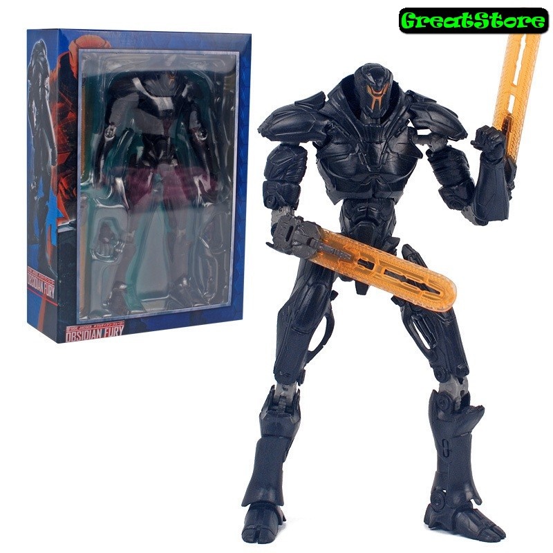 Mô hình Gipsy Avenger,Saber Athena,Obsidian Fury trong Pacific Rim Uprising Siêu Đại Chiến Thái bình Dương