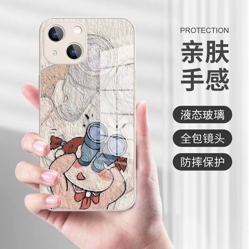Nini Ốp Điện Thoại Tráng Gương Kim Loại Cho iphone 11 12 14 promax 14 13 12 11 promax xs xr 6 8 7 plus 11 12 15
