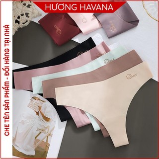Quần Lót Nữ Đúc Su Lọt Khe chất đẹp màu pastel họa tiết mặc cười Smile FLQ222