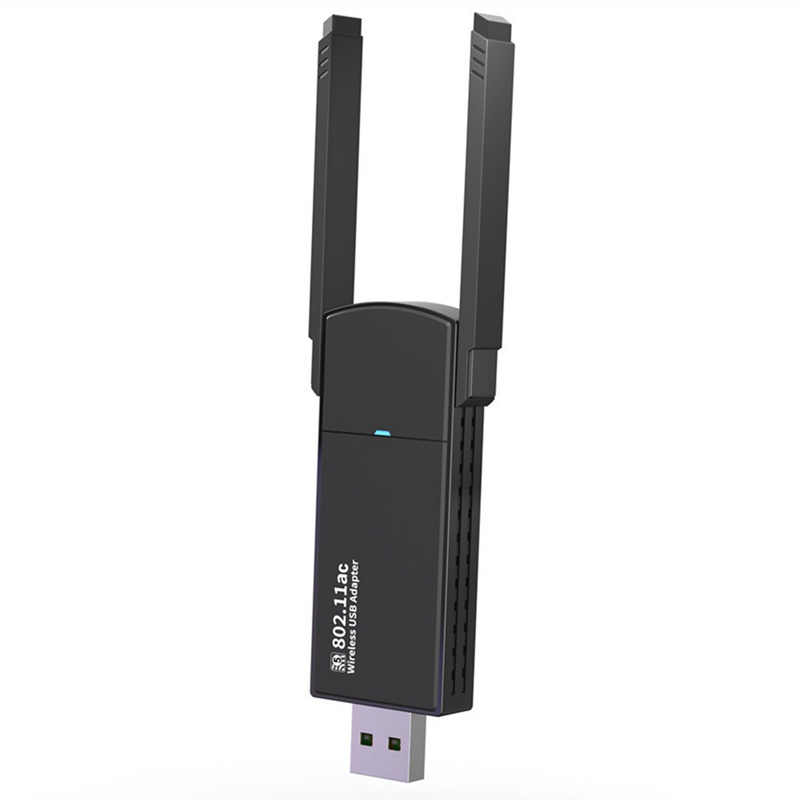 Chip usb Thu Sóng wifi 1300Mbps 2.4g / 5g Băng Tần Kép Cho pc