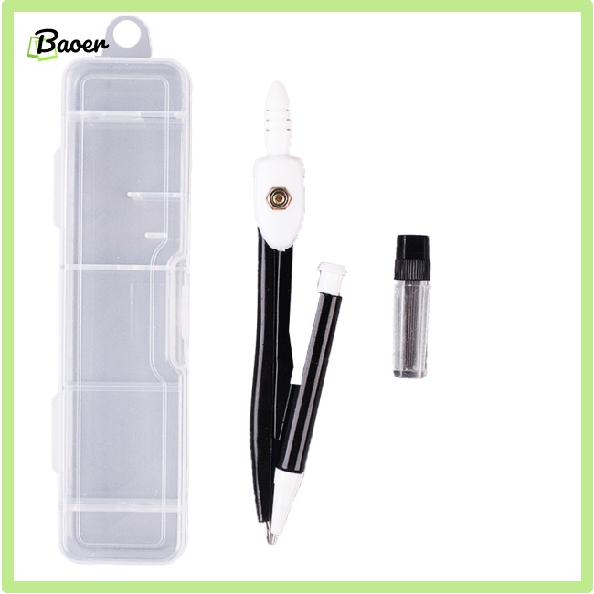 Baoer Bộ Dụng Cụ Compa Vẽ Toán Học Chuyên Nghiệp Cho Học Sinh