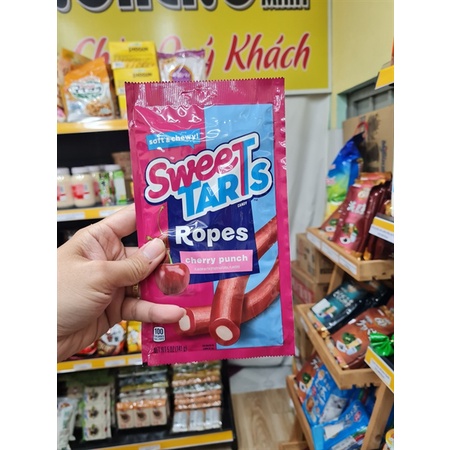Kẹo dẻo Sweet Tars ropes141g  nội địa Mỹ