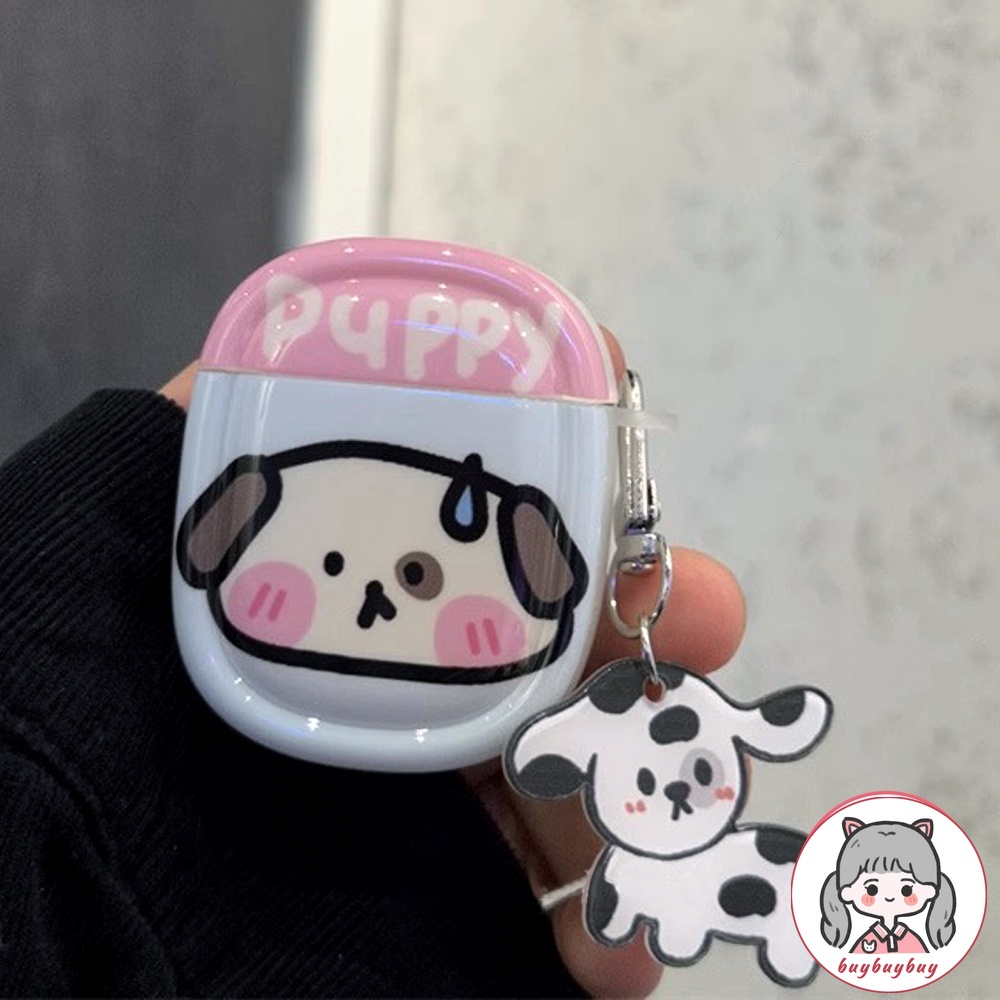 Hoạt Hình Vỏ Bảo Vệ Hộp Sạc Tai Nghe airpods 1 2 3 pro 2 Không Dây Chống Sốc Hình Chú Chó doggy Dễ Thương