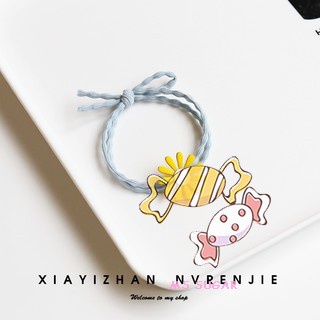 YADORNOS Dây buộc tóc trang trí hoa cúc xinh đẹp