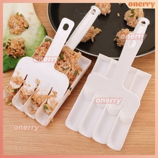 1 bộ dụng cụ làm thịt viên bằng nhựa cá chiên thịt beaf làm bóng khuôn thìa dụng cụ làm thịt dụng cụ nhà bếp phụ kiện nấu ăn 4 hàng/3 hàng onerryvn
