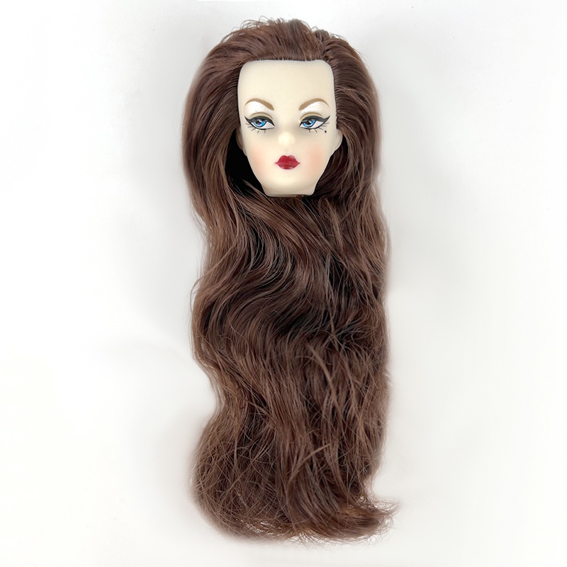 Đầu Búp Bê Mắt Xanh Tỉ Lệ 1 / 6 11.5 "Chất Lượng Cao