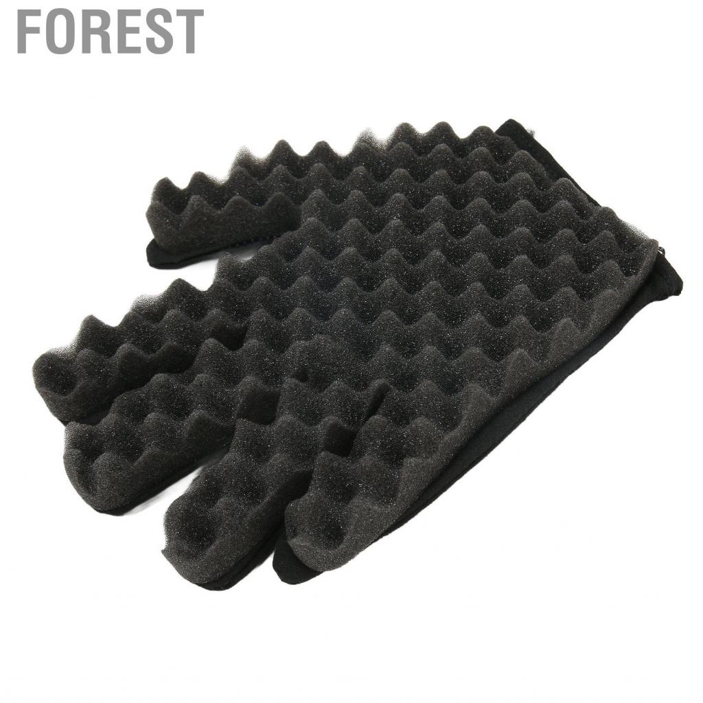 Forest Curling Sponge Glove Afro Coil Flexible Hair Twist For Barber Salon HPT