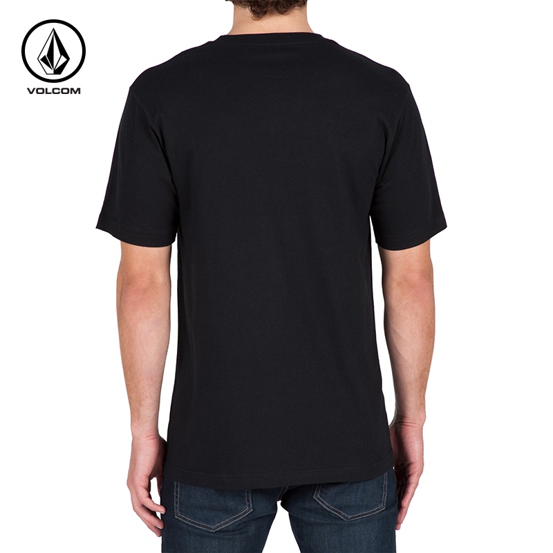 Áo Thun cotton Tay Ngắn In Chữ volcom Trẻ Trung Hợp Thời Trang Cho Nam