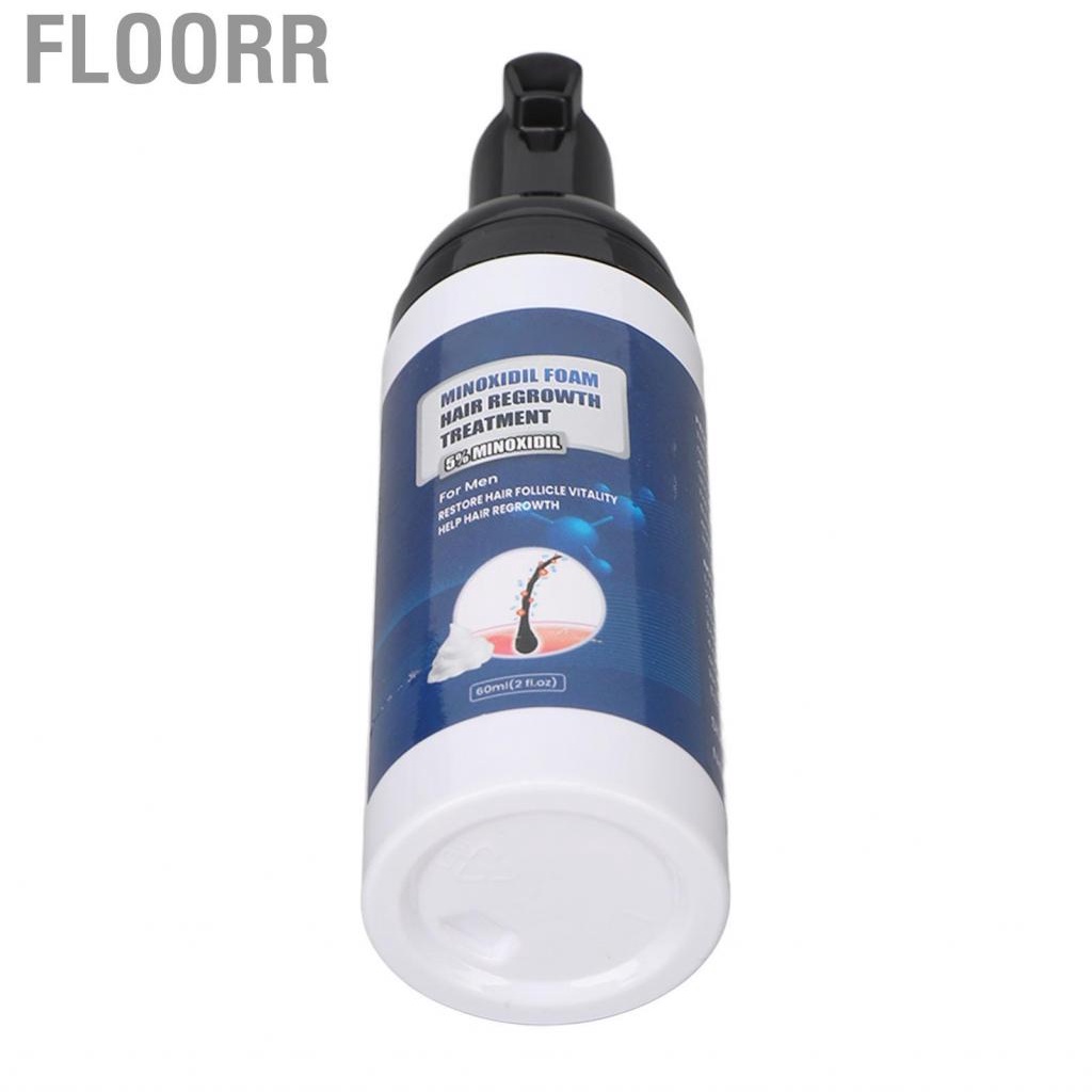 Floorr Hair Growth Foam  Professional Regrowth 60ml Nourishing for Daily Life Men