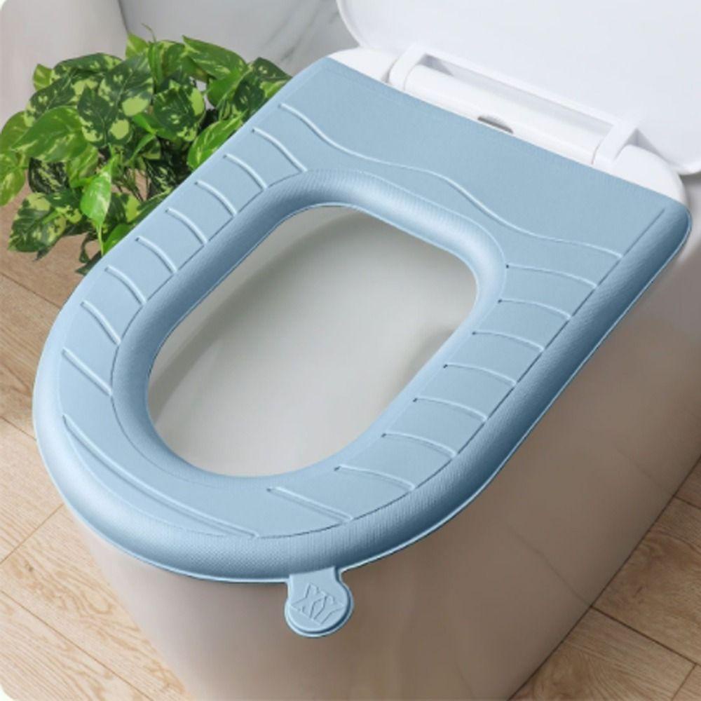 Vỏ Bọc Bệ Ngồi toilet Bằng eva Mềm Mại Chống Thấm Nước Có Tay Cầm Có Thể Tái Sử Dụng