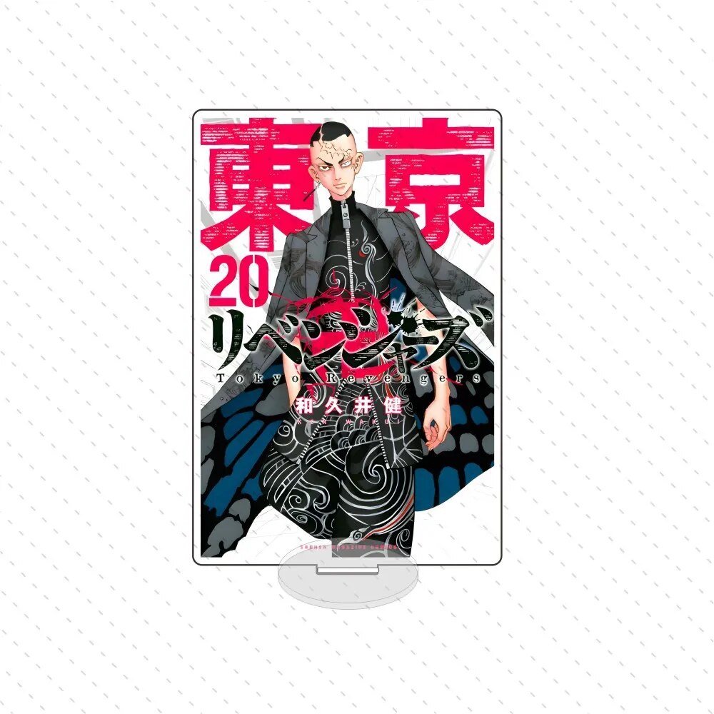 Mô hình Standee Tokyo Revengers jhjh Mikey Draken Izana Kurokawa Mitsuya Hanma Phụ kiện trang trí để bàn góc học tập