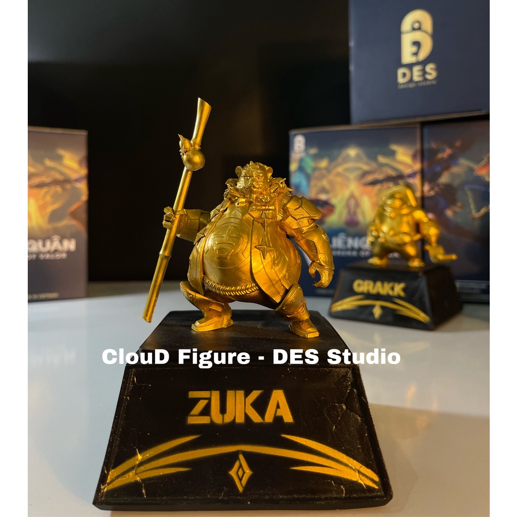 Xả hết MÔ HÌNH LIÊN QUÂN MINI ZUKA tặng kèm xe