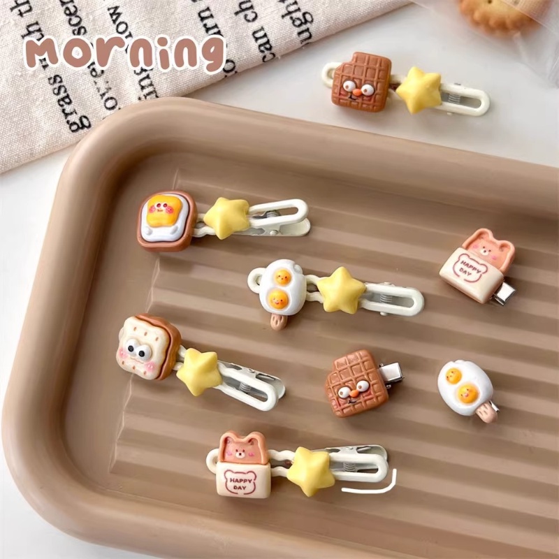 Mới Kẹp Tóc Hình Bánh Mì Ngộ Nghĩnh