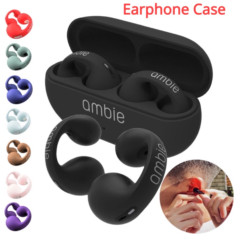 Set 2 Vỏ Silicon Bảo Vệ Tai Nghe Bluetooth Không Dây Ambie